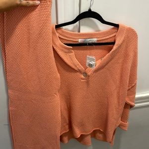 Free people hailee sweater set
